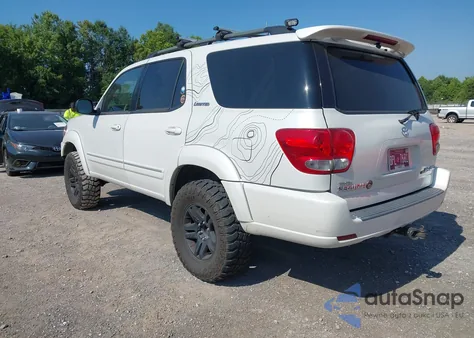 2007 Toyota Sequoia Limited V8 from USA, damaged, VIN 5TDBT48A07S288341
